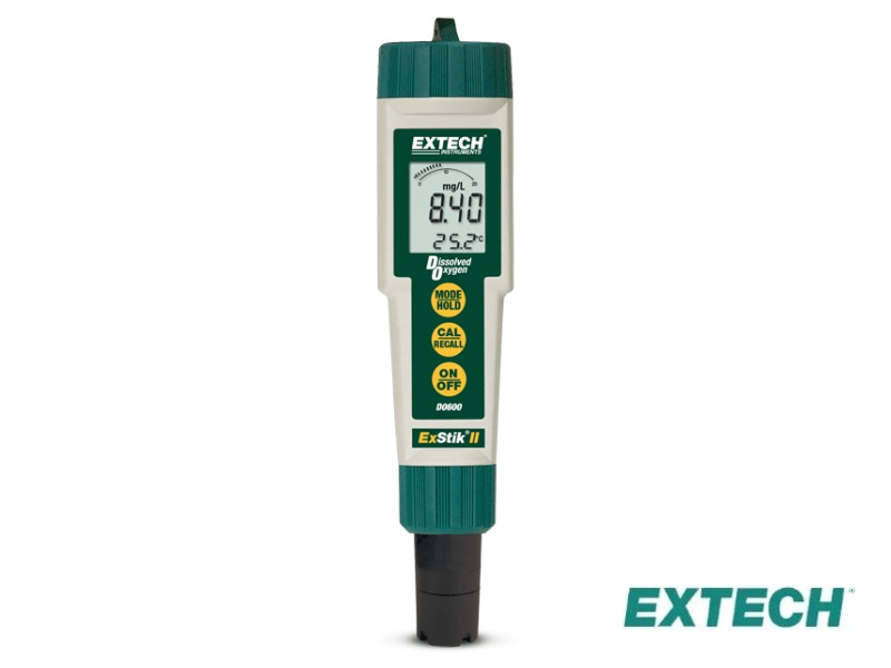 Extech DO600 - Medidor de oxígeno disuelto ExStik II