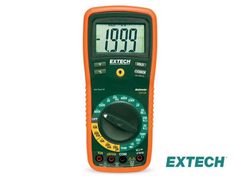 Extech EX410A - Multímetro de rango manual DMM