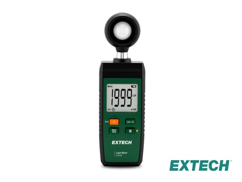 Extech LT250W - Medidor de luz con conectividad a la aplicación ExView®