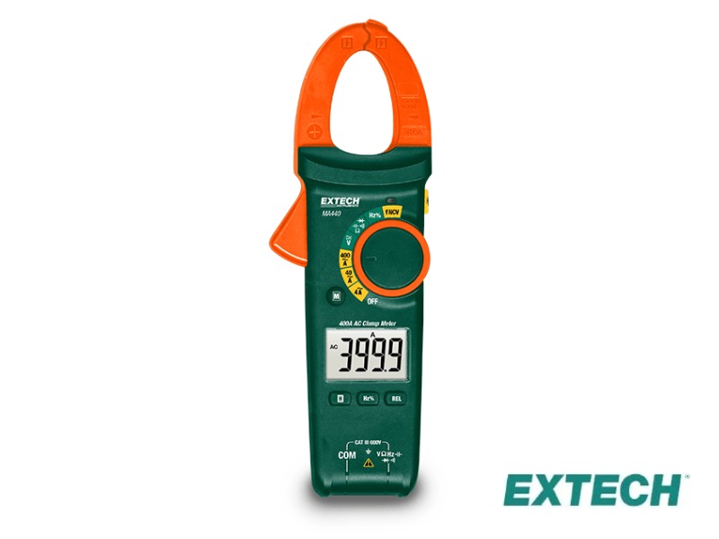 Extech MA440 - Pinza amperimétrica, 400 A CA CON NCV