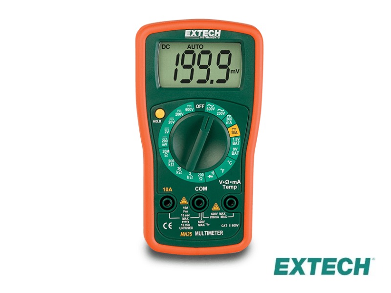 Extech MN35 - Multímetro, digital
