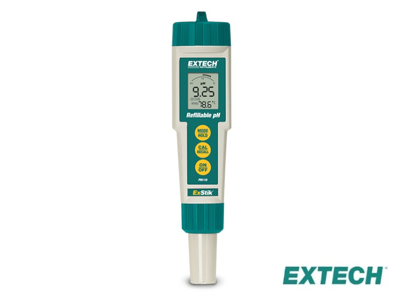 Extech PH110 - ExStik PH Impermeável/Recarregável