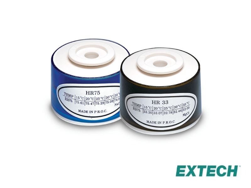 Extech RH300-CAL - Kit de solución de humedad con solución al 33% y 75%