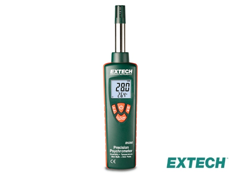 Extech RH390 - Psicrómetro/Precisión