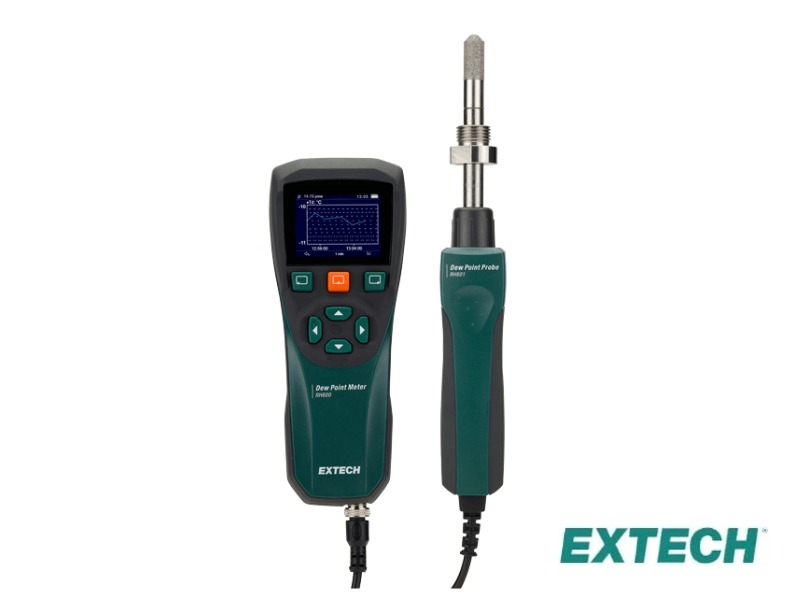 Extech RH600 - Medidor de punto de rocío de mano