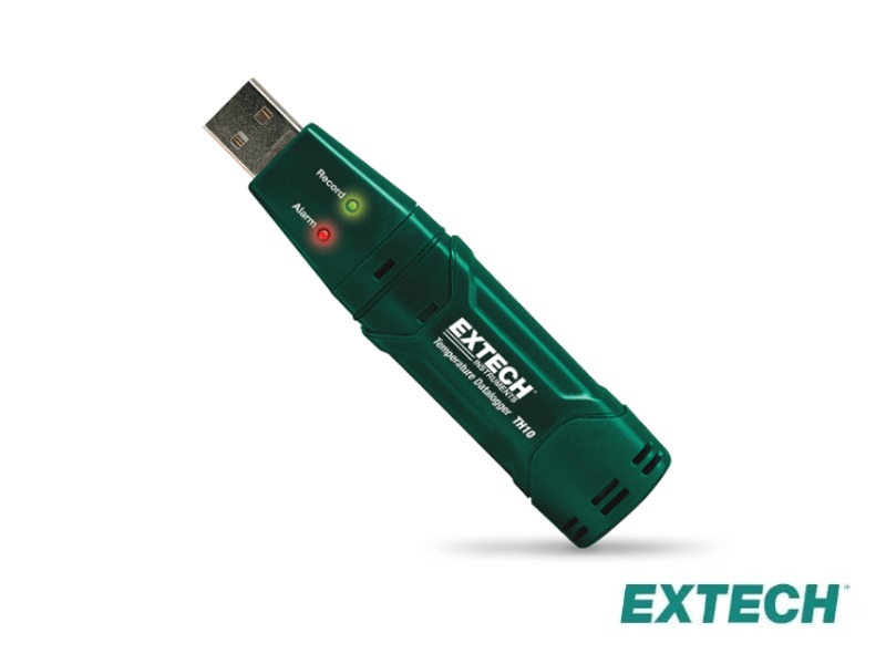 Extech TH10 - Registrador de dados de temperatura USB