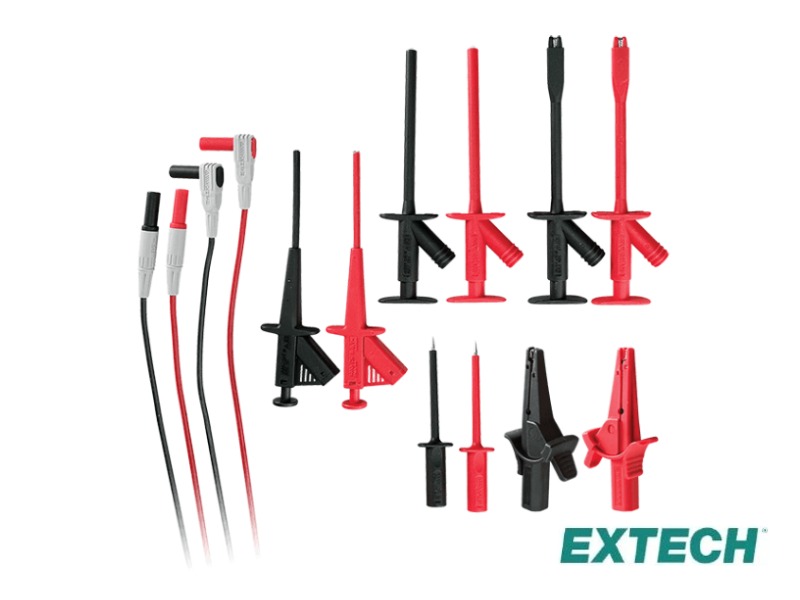 Extech TL831 - Kit de cables de prueba eléctricos maestros