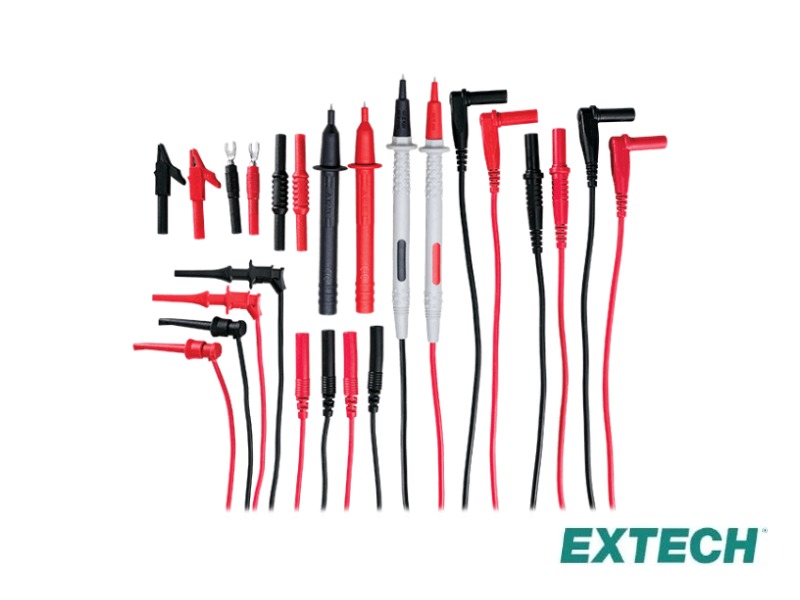 Extech TL841 - Kit de cables de prueba, 16 piezas