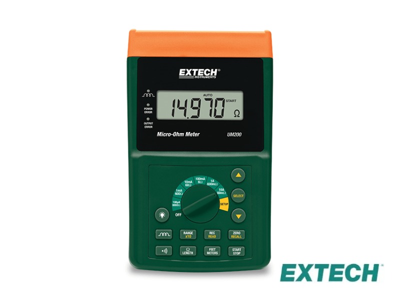 Extech UM200 - Medidor de micro ohmios