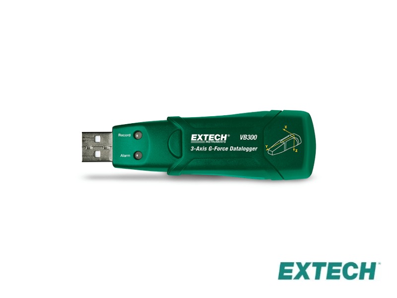 Extech VB300 - Registrador de datos de vibración