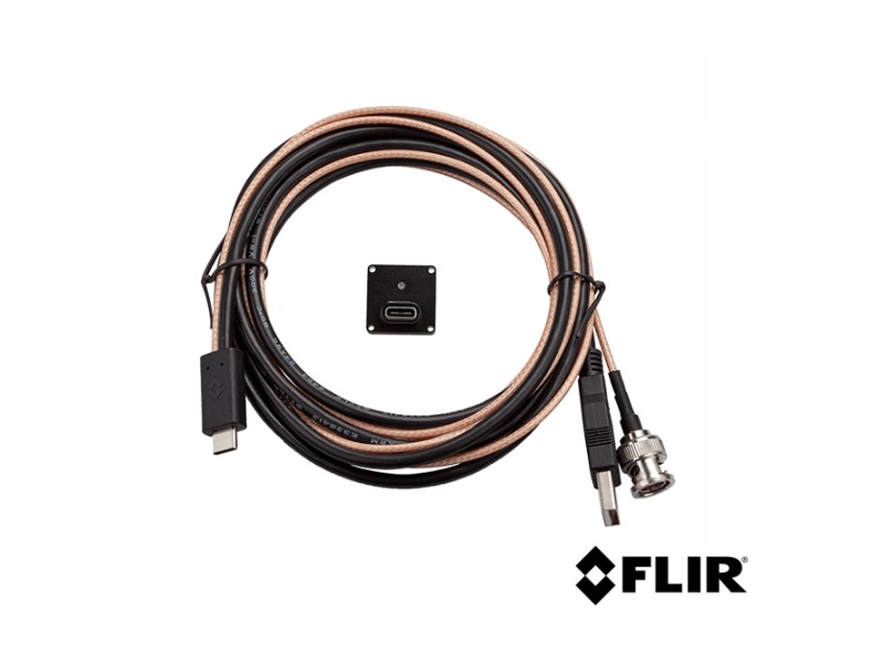 Módulo USB/Analog Video VPC Kit para FLIR Boson/Boson+ ( VPC y Cable bifurcado con conexiones USB-A y BNC)