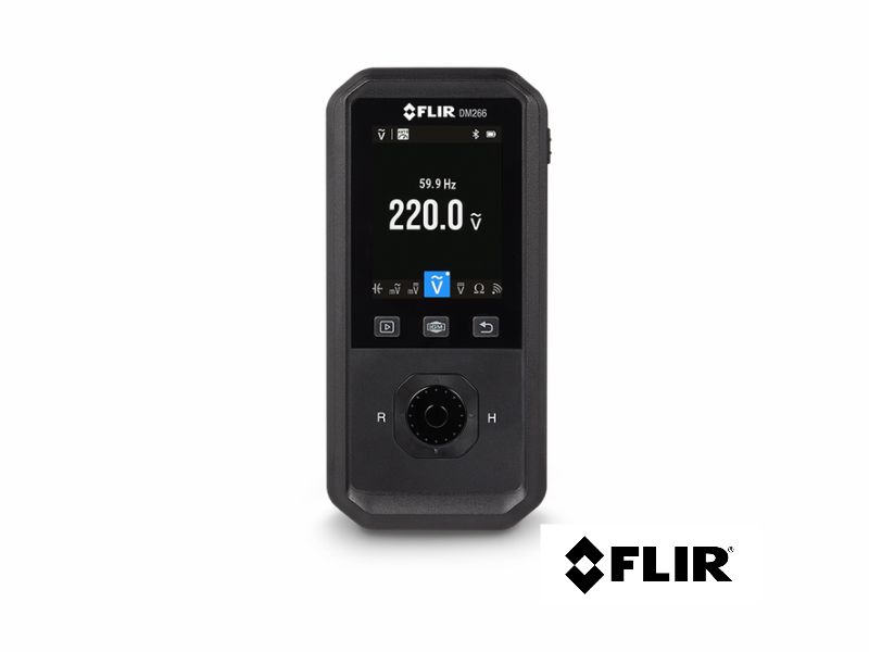 Multímetro termográfico comptacto FLIR DM286 con registro de datos/aplicación METERLiNK® e IGM