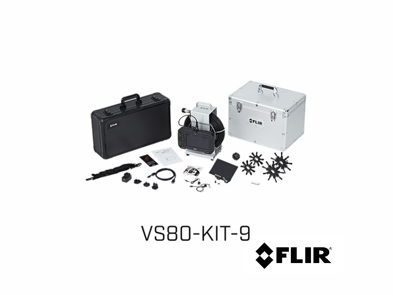 KIT Videoscopio FLIR VS80 con sonda de 30 mm x 30 m y localizador de 512 Hz