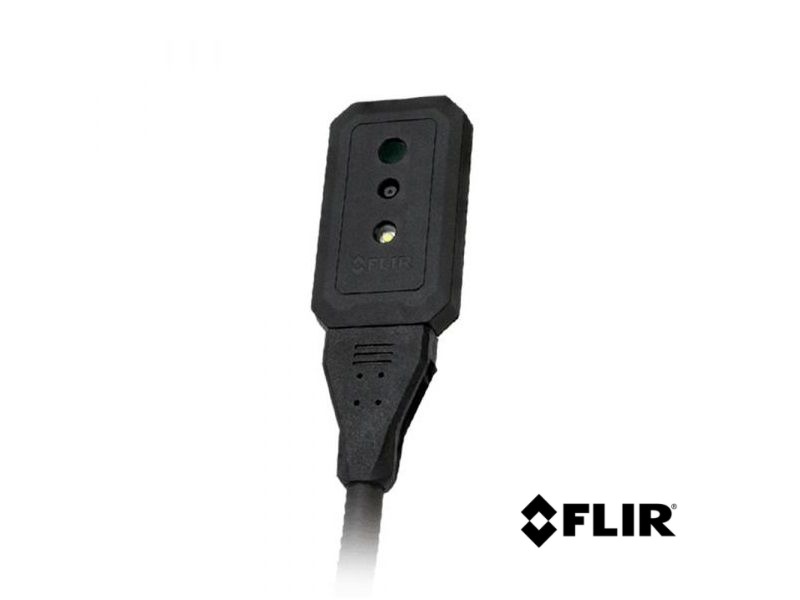 Câmara térmica 160x120 MSX cabeça retangular e vista lateral para VS290