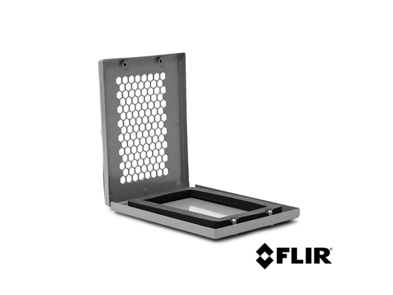 FLIR IRW Janela de infravermelhos de grande formato em aço inoxidável