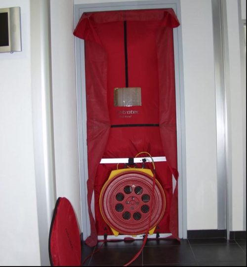 blower door en vivienda